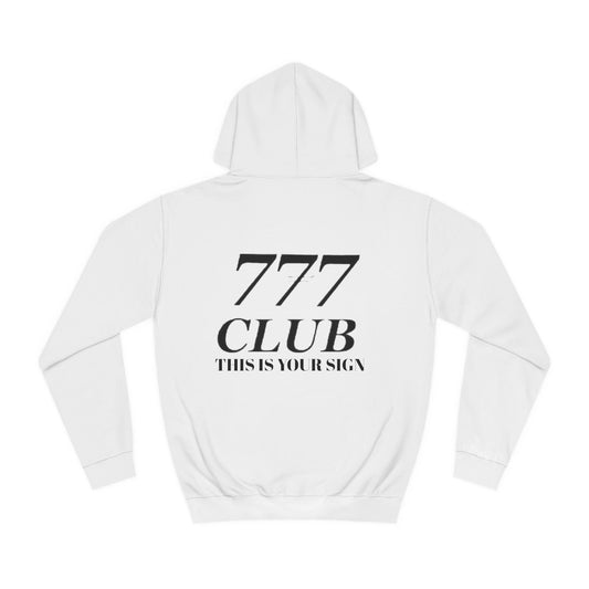 WHITE 77̶7 CLUB “THIS IS YOUR SIGN” HOODIES